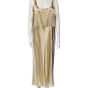 Vince gorgeous champagne color slip dress